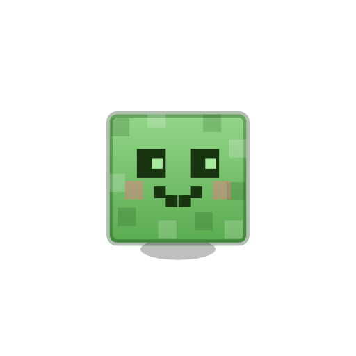 Blocky, a blocky friend