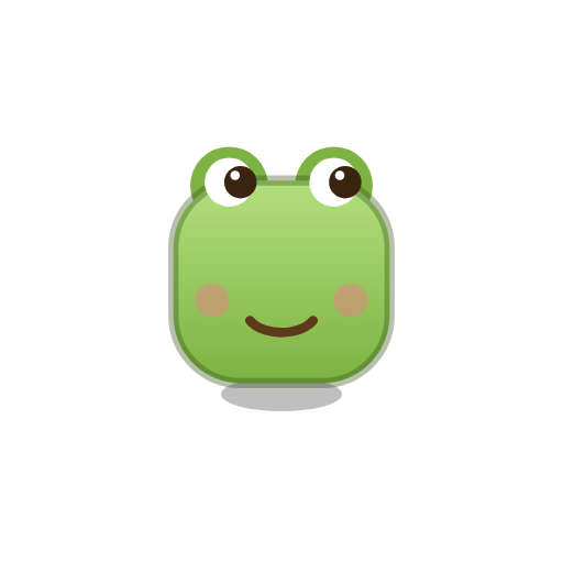 Ribbit, one of the unlockable friends