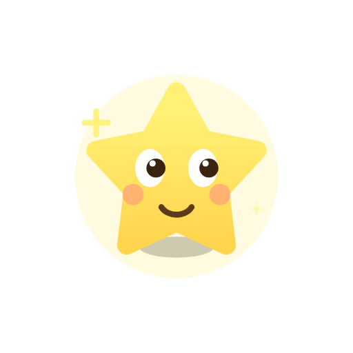 Twinkle, a star friend